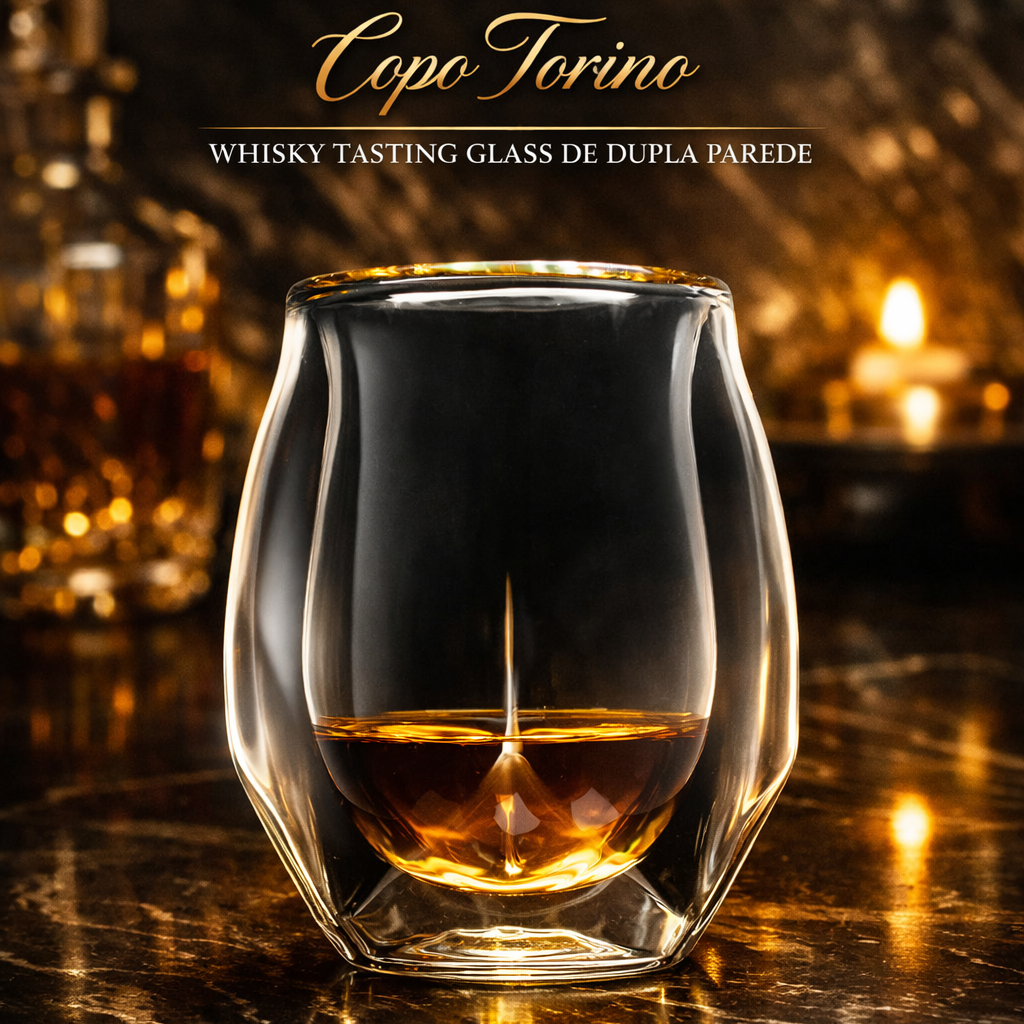 Kit Copo Torino Engenharia Sensorial Italiana para Whisky