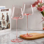 Collezione Flamingo Rosa – Calici Obliqui