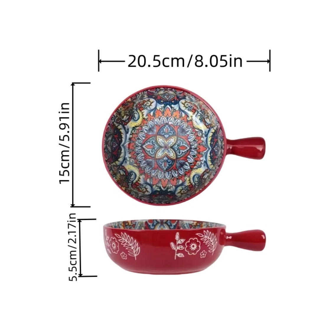 Scodella Positano Cerâmica Artística Mediterrânea Pintada à Mão