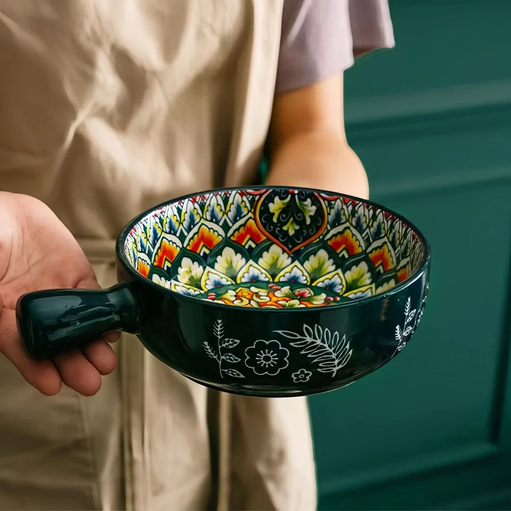 Scodella Positano Cerâmica Artística Mediterrânea Pintada à Mão