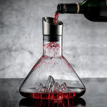 Decanter Cristal Iceberg – 1.5L Feito à Mão