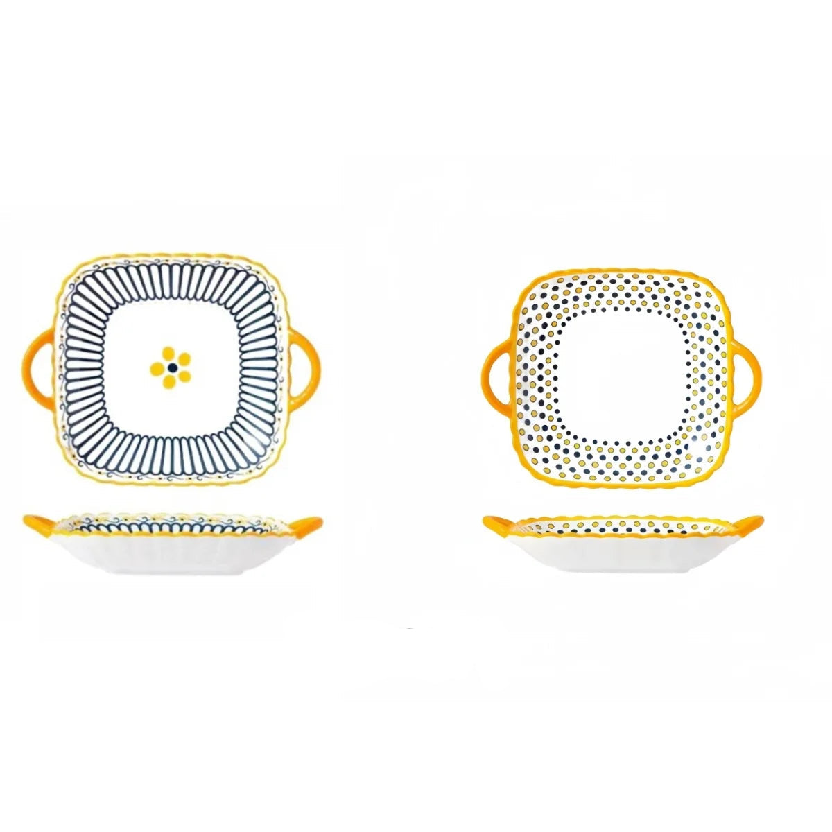 Prato Positano – Duo Quadrato com Alças