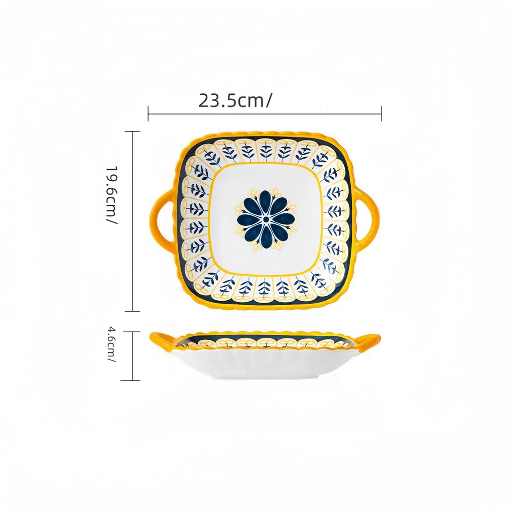 Prato Positano – Duo Quadrato com Alças