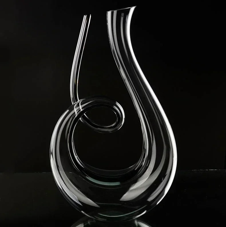Decanter Spirale di Cristallo Reale