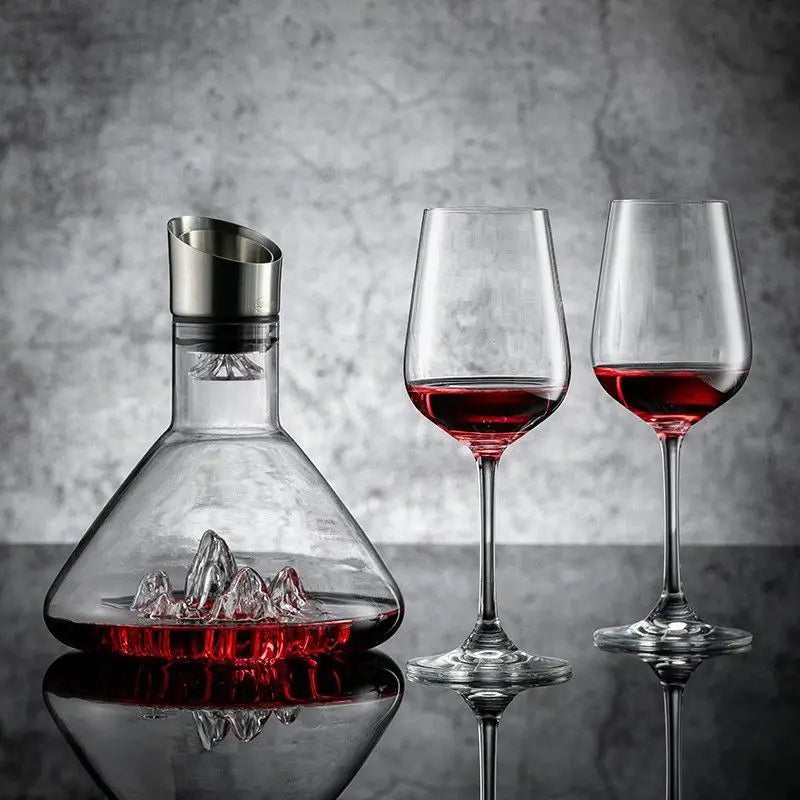 Decanter Cristal Iceberg – 1.5L Feito à Mão