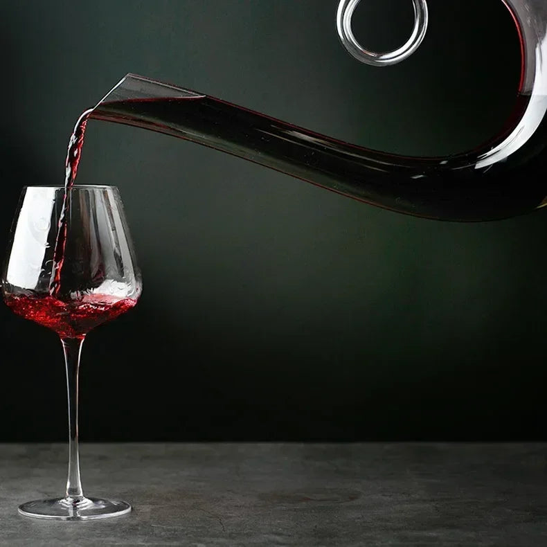 Decanter Spirale di Cristallo Reale