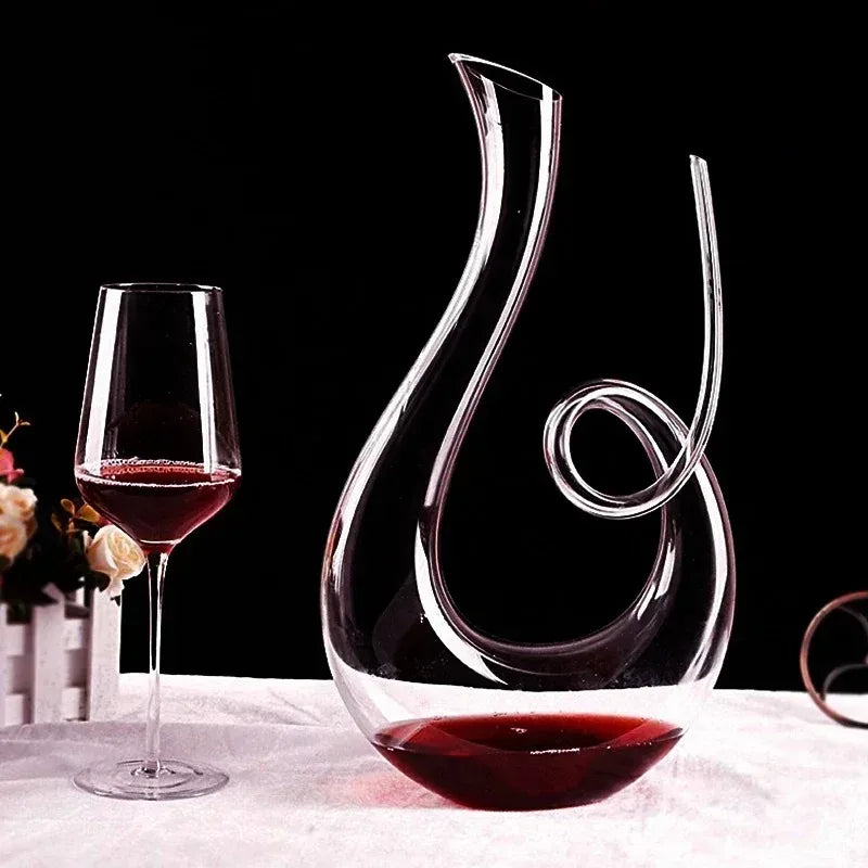 Decanter Spirale di Cristallo Reale