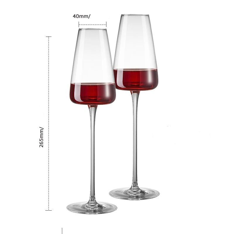 Copo de vinho original feito à mão, copo de vinho tinto, cristal ultrafino borgonha, taça de arte, barriga grande, copo de degustação, copo de champanhe