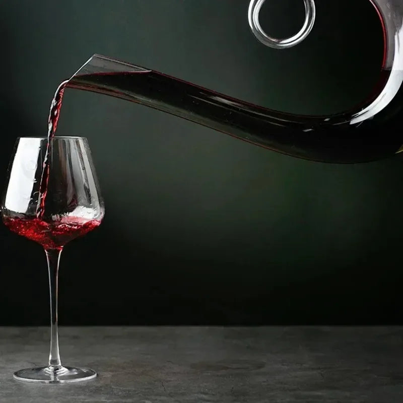 Decanter Spirale di Cristallo Reale