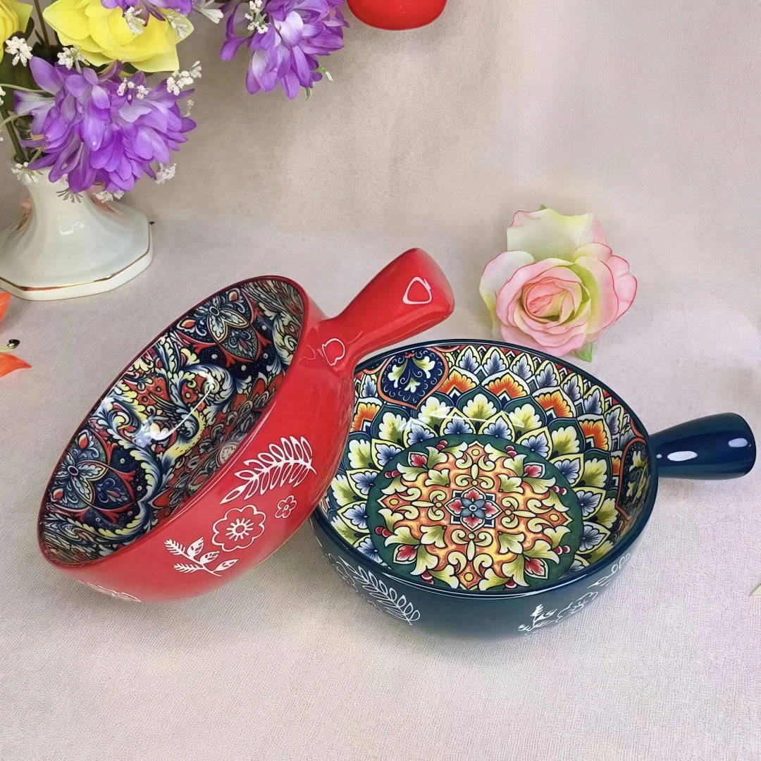 Scodella Positano Cerâmica Artística Mediterrânea Pintada à Mão