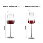 Collezione Fiorenza Taças de Cristal Fatto a Mano