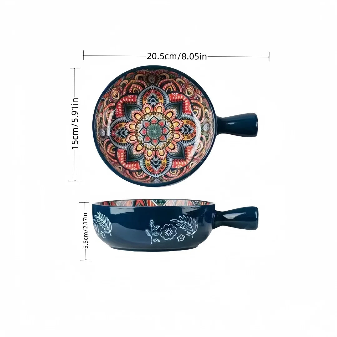 Scodella Positano Cerâmica Artística Mediterrânea Pintada à Mão