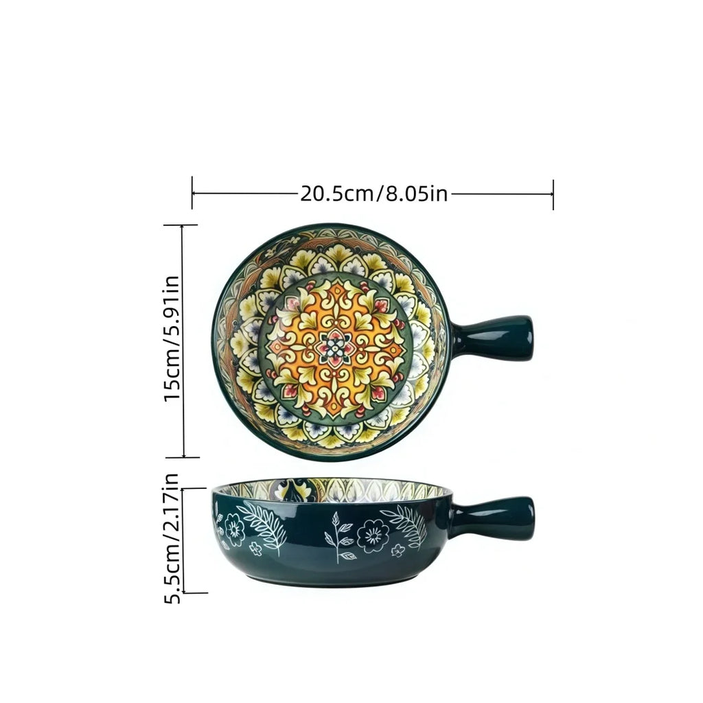 Scodella Positano Cerâmica Artística Mediterrânea Pintada à Mão