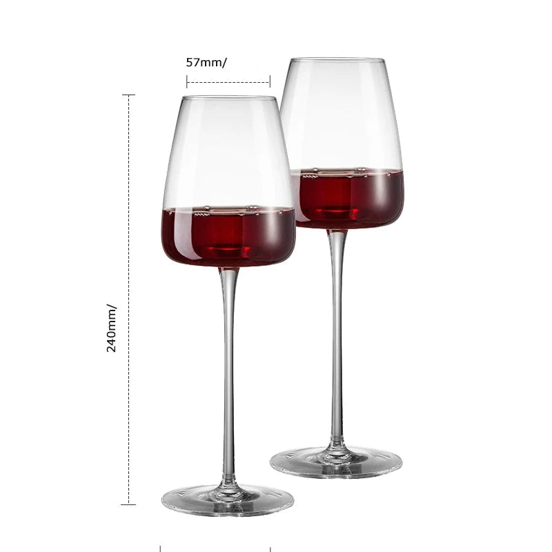 Collezione Fiorenza Taças de Cristal Fatto a Mano