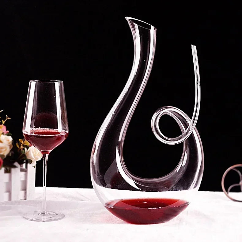 Decanter Spirale di Cristallo Reale