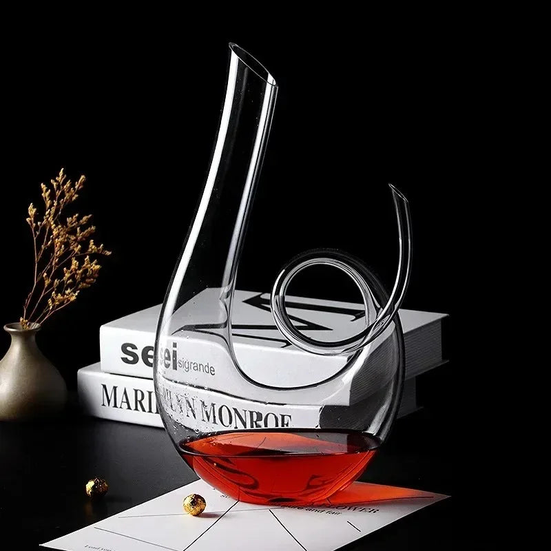 Decanter Spirale di Cristallo Reale