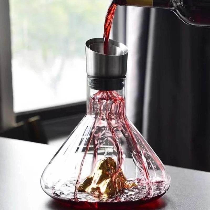 Decanter Cristal Iceberg – 1.5L Feito à Mão