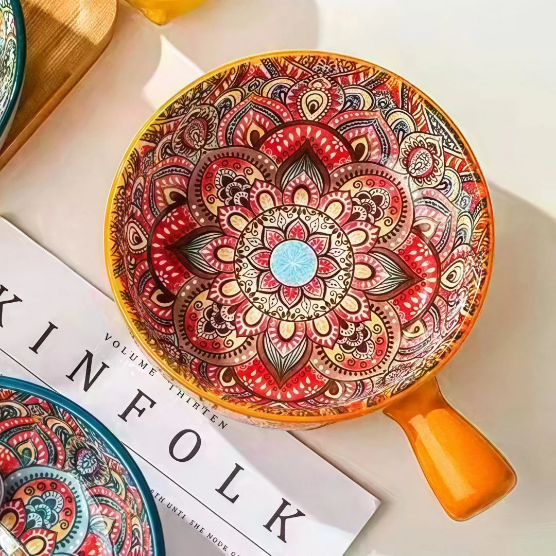 Scodella Positano Cerâmica Artística Mediterrânea Pintada à Mão