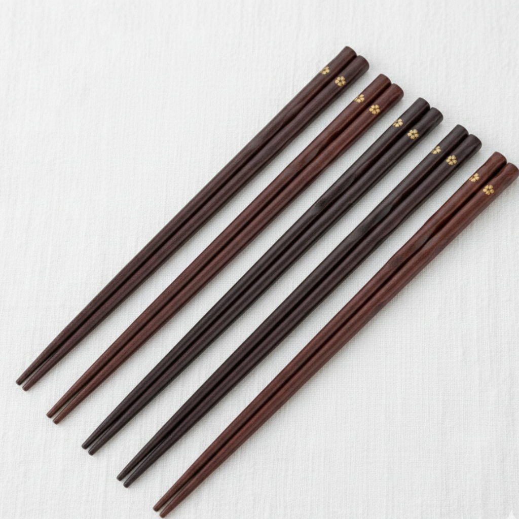 Hashi Sakura Naturale – Set Japonês em Madeira